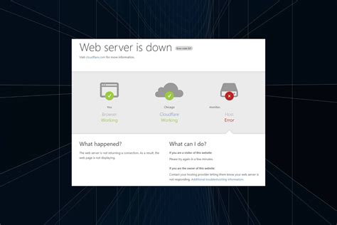 521 Error Cloudflare How To Troubleshoot Repair