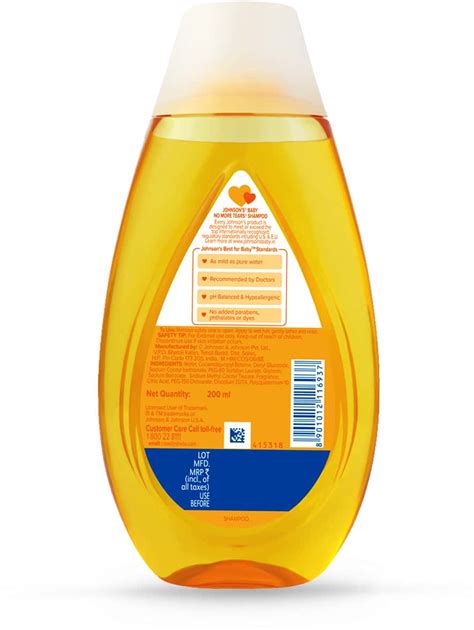 Buy Johnson S No More Tears Baby Shampoo Bottle Of Ml Online Get