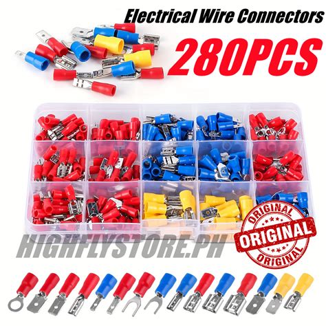 280pcs Electrical Wire Connectors Insulated Wire Crimp Terminalsquick