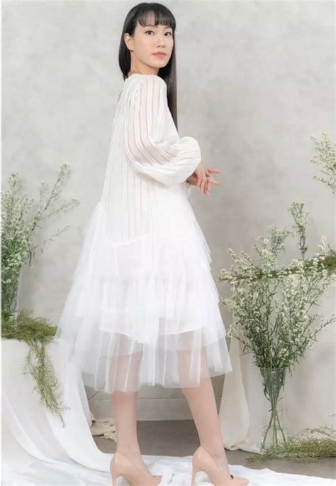 Jual Ayaco Ailee Tulle Dress Original 2023 ZALORA Indonesia