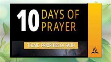 The Danger Of Being Busy For God10 Days Of Prayer 2024 Of The Seventh