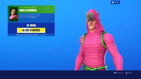 New King Flamingo Skin Fortnite Item Shop Update Countdown Live [september 10] Fortnite