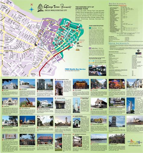 George Town tourist map - Ontheworldmap.com