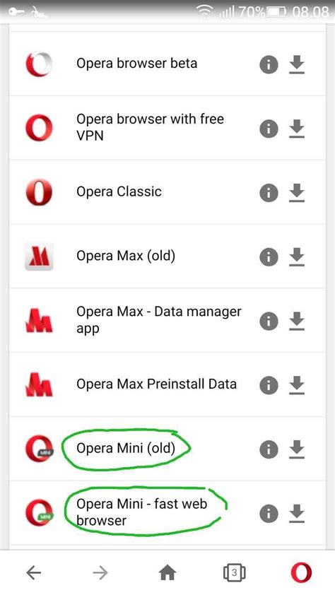 Opera mini (old) & Opera mini fast web browser | Opera forums