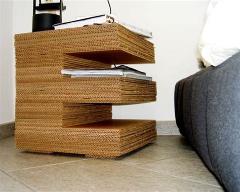 20 Cheap And Creative DIY Cardboard Furniture Ideas | HomeMydesign