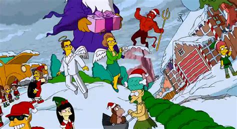 The Simpsons Christmas couch gag - L7 World