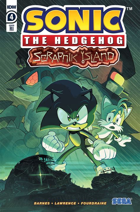 Sonic The Hedgehog Scrapnik Island 4 Cover C 10 Copy Incentive Comichub