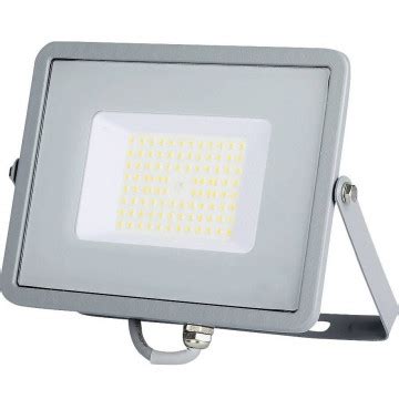 Reflector LED SMD Slim VT 56 50W 120lm W 6400K IP65 Alb Chip Samsung