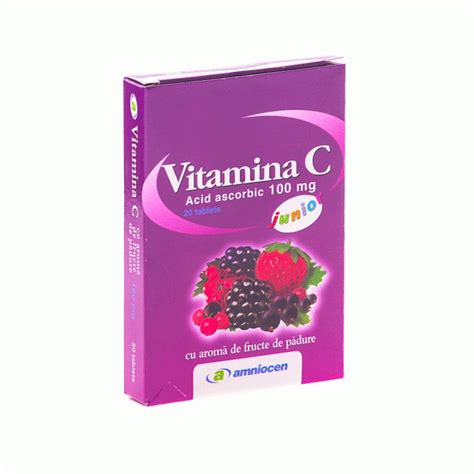 Vitamina C Fr Padure Mg Cpr Amniocen Efarma