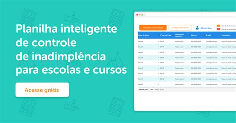 Planilha De Controle De Inadimpl Ncia