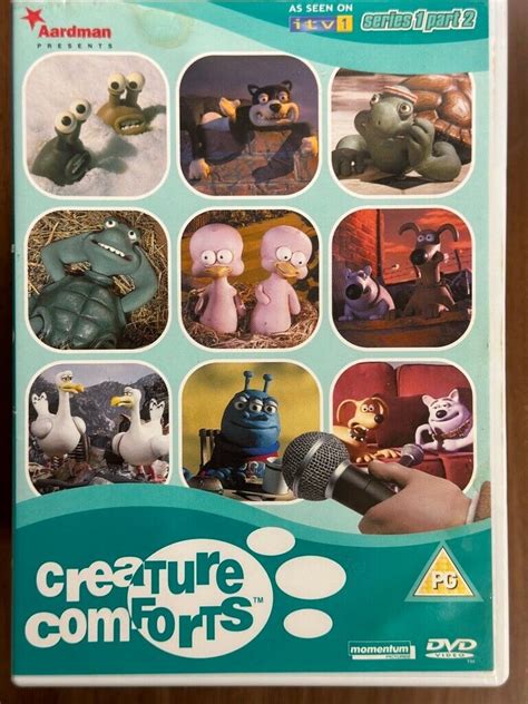 Creature Comforts Season 1 Vol2 Dvd Classic Aardman Animation Tv