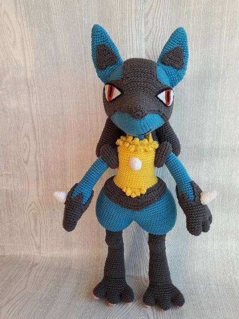 Patr N Gratis Pokemon Lucario Lucario Pokemon Tejiendo Marisol