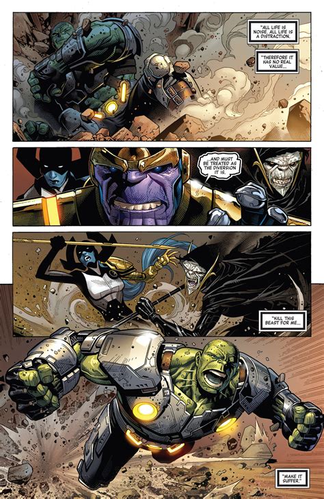 Worldbreaker Hulk Vs Thanos Battles Comic Vine