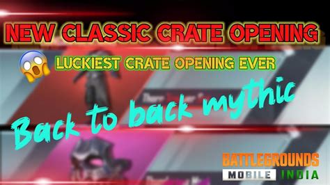 Classic Crate Opening Luckiest Crate Opening Ever New Classic Crate