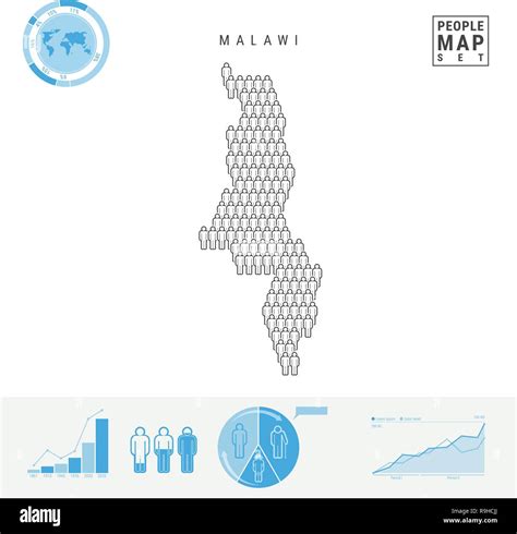 Malawi People Icon Map People Crowd In The Shape Of A Map Of Malawi