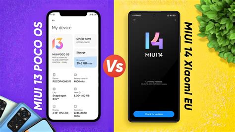 Miui Xiaomi Eu Vs Miui Poco Os Android Best Miui Gaming