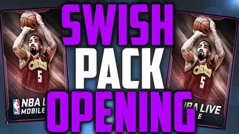 New Swish Packs Opening Elite Pull Nba Live Mobile Youtube