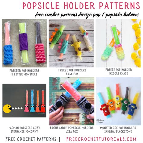 Crochet Popsicle Holder Patterns