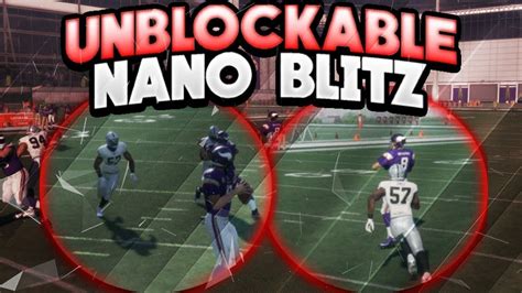 Unblockable Dominant Nano Blitz Instant Man Pressure Madden