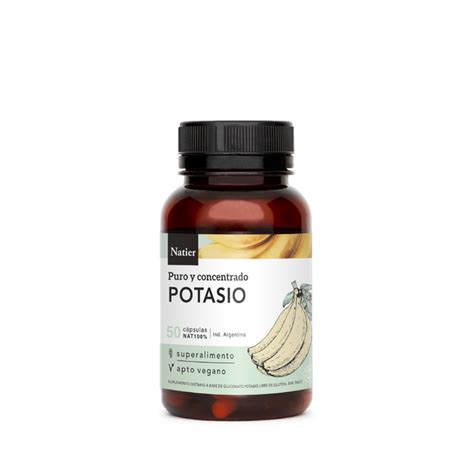 Potasio Natural Puro Y Concentrado Tienda Natier