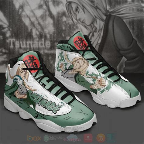 Hot Tsunade Naruto Custom Anime Air Jordan Sneakers Express Your