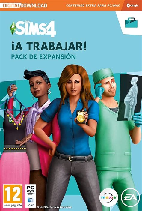 Los Sims 4 ¡a Trabajar Ep1 Pack De Expansión Pcwin Dlc Videojuegos Código De Descarga