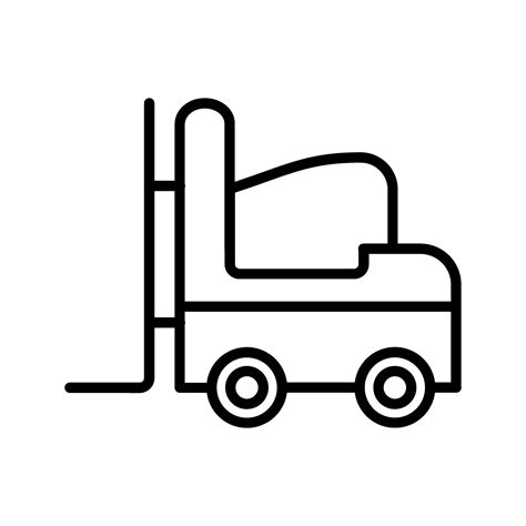 Forklift Vector Icon 40085257 Vector Art At Vecteezy