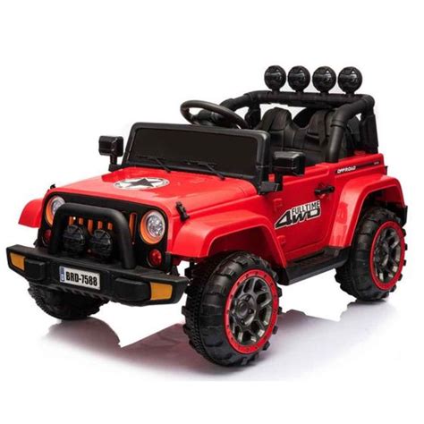 Jeep Jipe Mini Carro Elétrico 12v Recarregável 2 Motores Controle