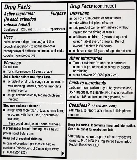 Member S Mark Mucus Relief Maximum Strength Guaifenesin Mg Tablets