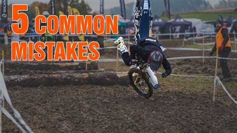 Most Common Mistakes When Riding Enduro Youtube