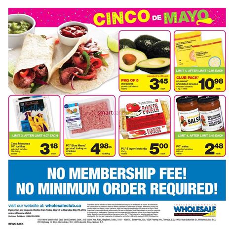 Real Canadian Wholesale Club Flyer May To