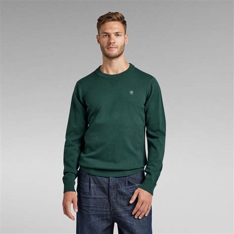 Classic Sport R Knitted Top Grün G Star Raw® De