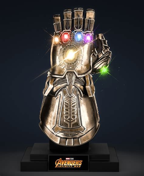 FREE Thanos Infinity Gauntlet - 3D Max Tutorial on Behance