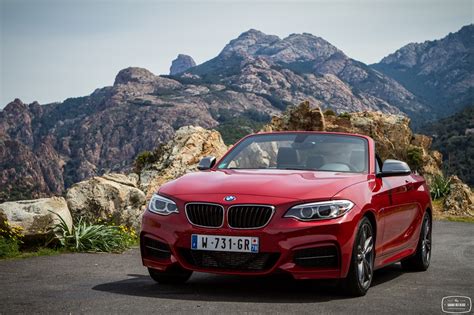 La BMW M235i Cabriolet à l essai en Corse