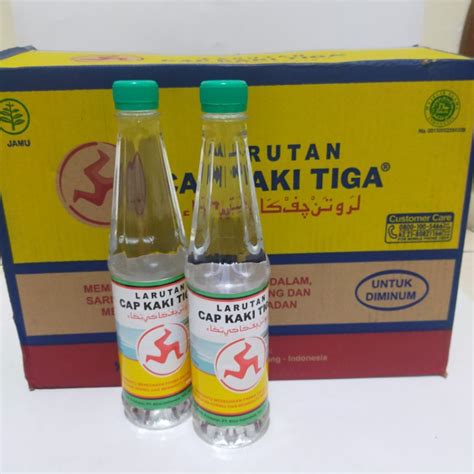 Jual Larutan Cap Kaki Tiga Botol Ml Shopee Indonesia