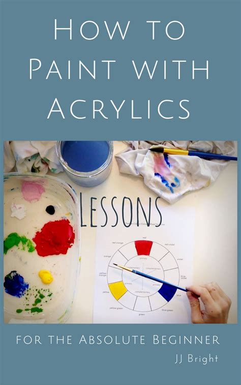 How To Paint With Acrylics Lessons For The Absolute Beginner Acrylic