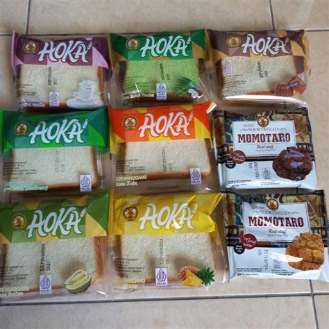 Jual Aoka Roti Panggang Lembut Dus Isi Pcs Tersedia Satuan Rasa Dan