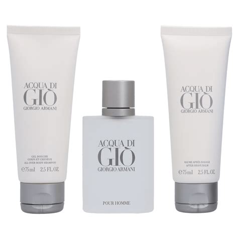 Kit Coffret Giorgio Armani Acqua Di Gio Pour Homme Edt 50ml Shower