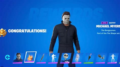 Brand New Michael Myers Skin In Fortnite Happy Halloween Tomorrow OG