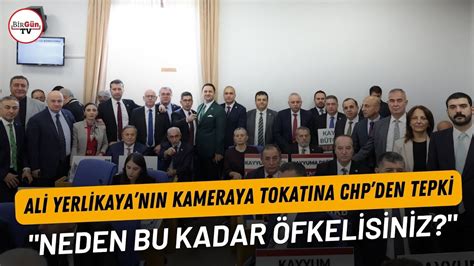 Ali Yerlikayanın kameraya tokatına CHPden tepki Neden bu kadar