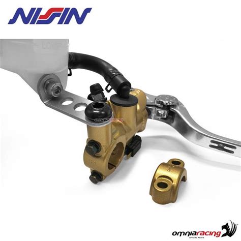 Front Nissin Gold Master Cylinder Radial Brake Pump With Oil Tank