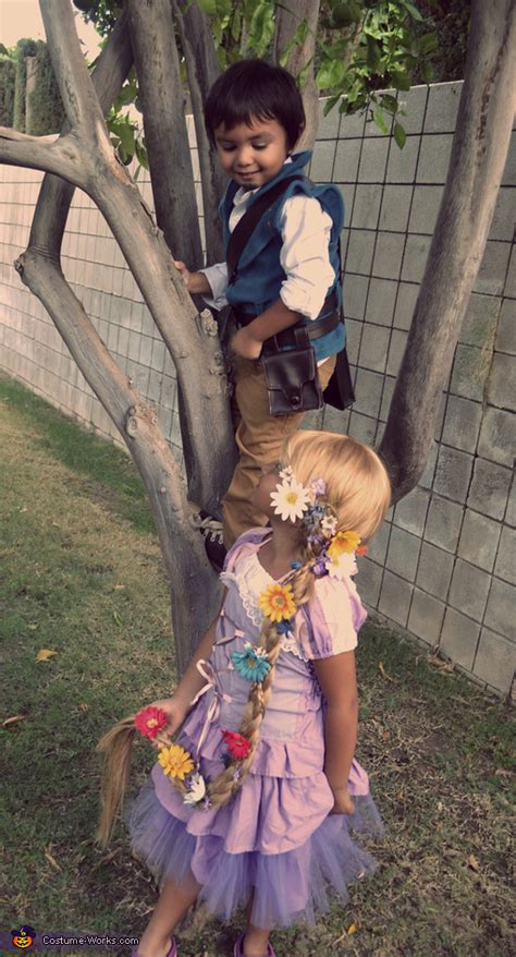 Homemade Flynn Rider and Rapunzel Costumes | Coolest DIY Costumes