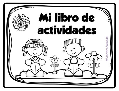 Mi Libro De Actividades Imagenes Educativas