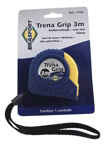 Trena Brasfort Emborrachada Grip 3m 16mm Trava 7758 MercadoLivre