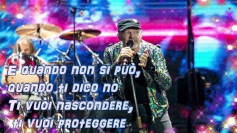 Siamo Qu Con Testo Vasco Rossi Youtube