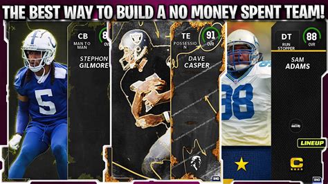 The Best Way To Build A No Money Spent Team In Madden Madden