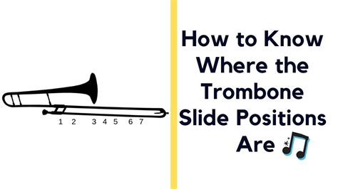 Trombone Fingering Slide Position Chart And Flashcards Off