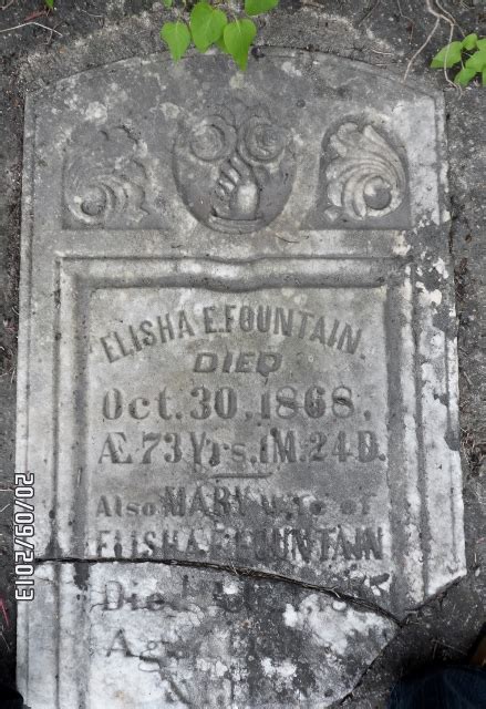 Elisha E Fountain M Morial Find A Grave