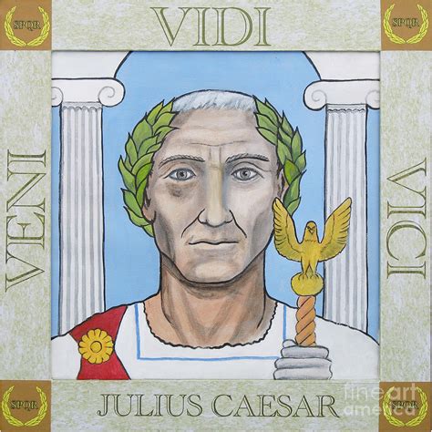 Julius Caesar Painting By Paul Helm Pixels