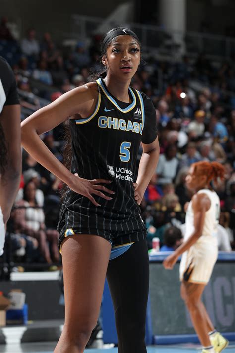 Angel Reese Applauded By WNBA Fans in Sky Preseason Game vs. Sabrina